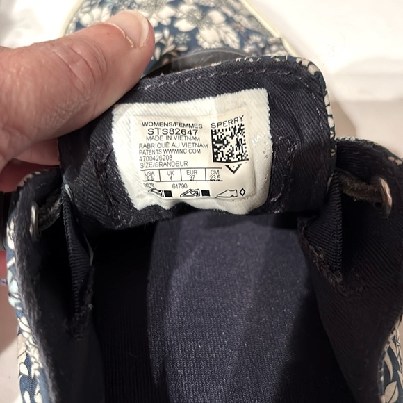 Sperry Top-sider Crest Vibe Liberty Floral Sz 6.5 sneakers - Picture 6 of 6